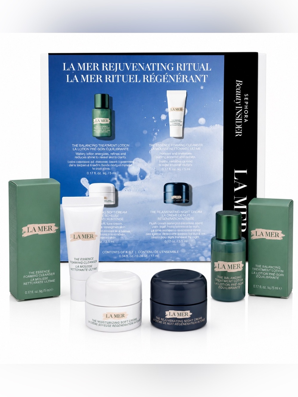 La Mer Rejuvenating Ritual 4-Piece Beauty Insider Set | New | Travel Size